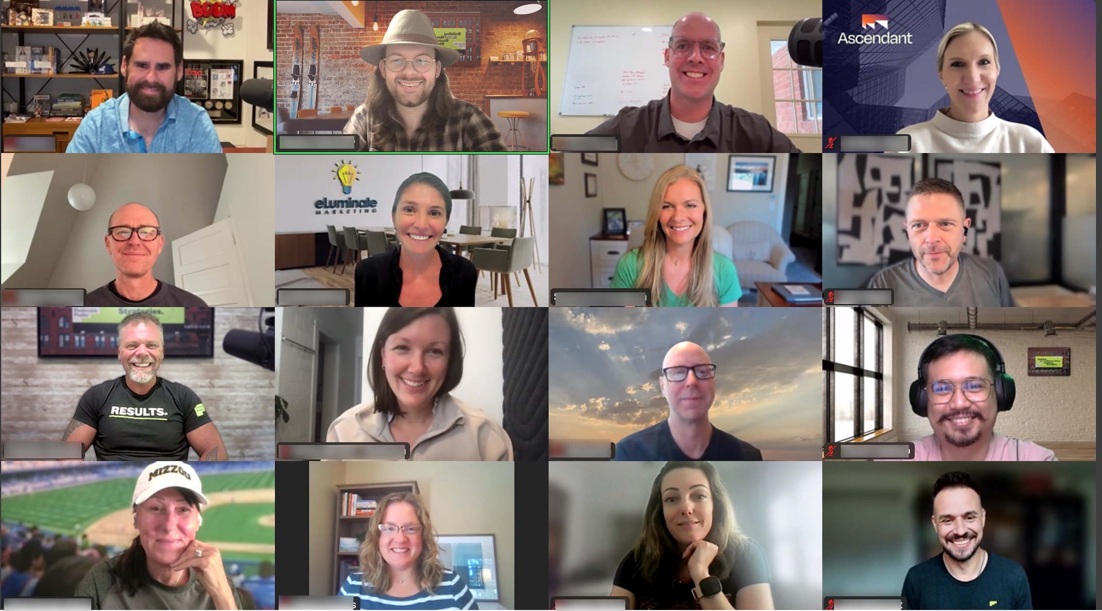 Predictable Profits founders together at a live session
