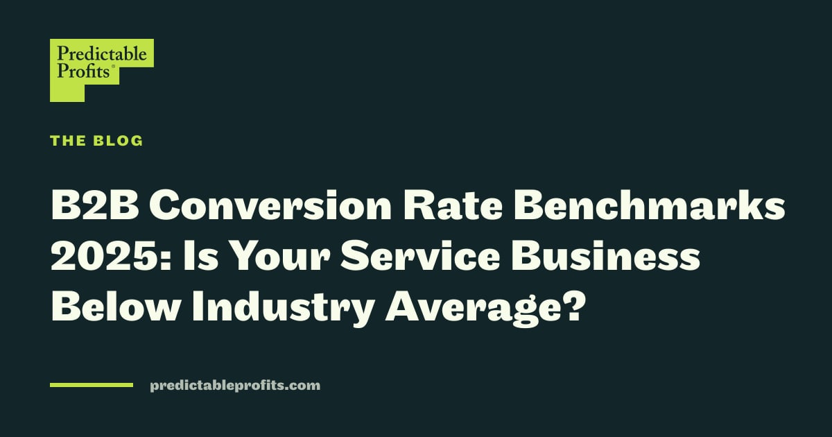 B2B CRO Benchmarks 2025: Legal 7.4%, SaaS 1.1% + ROI Data | Predictable ...