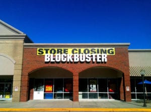 Blockbuster Store Closing