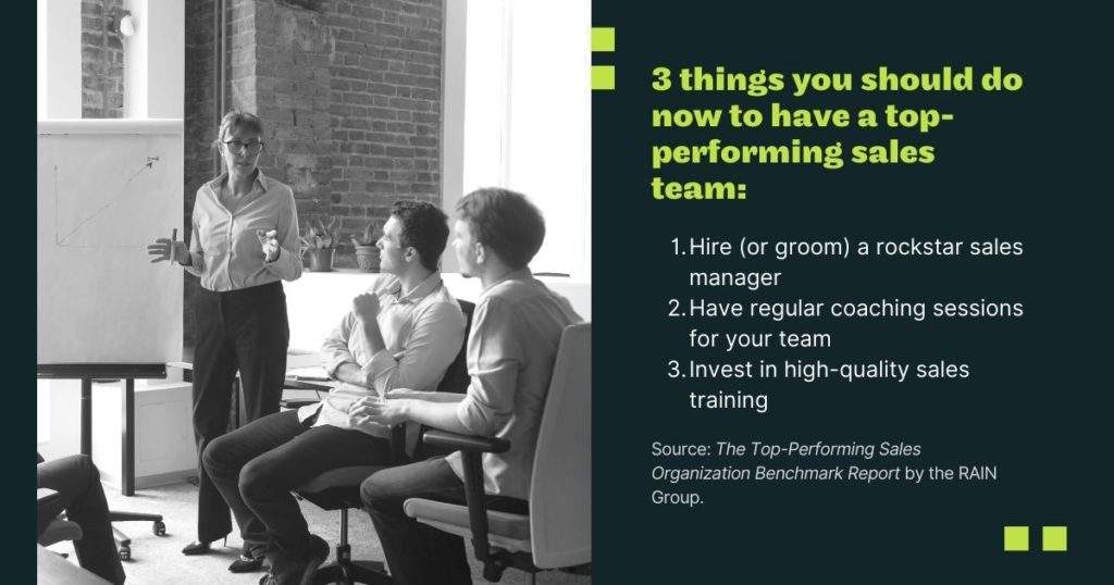 3 things you should do now to have a top-performing sales team - What Do I Need To Build a Top-Performing Sales Team? | Predictable Profits