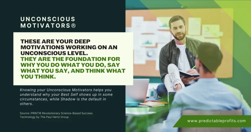 Unconscious Motivators® - Predictable Profits