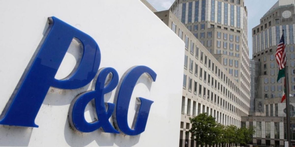 Procter & Gamble logo on a building
