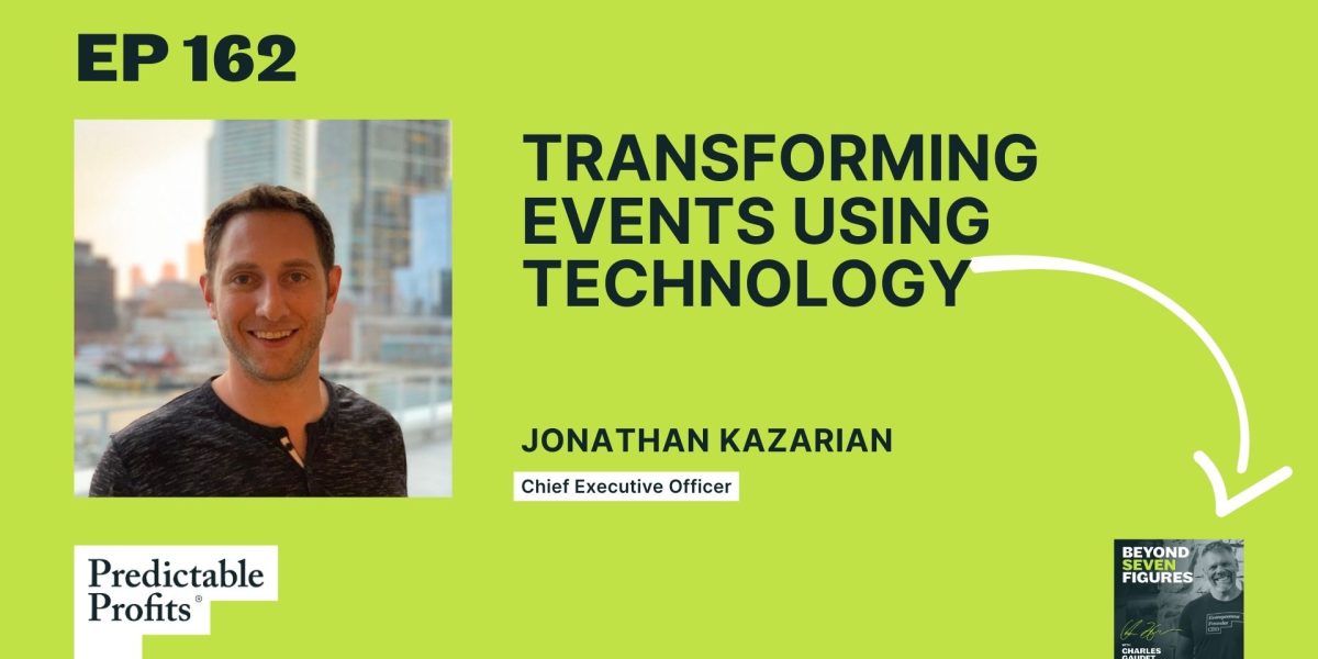 162. Transforming events using technology feat. Jonathan Kazarian